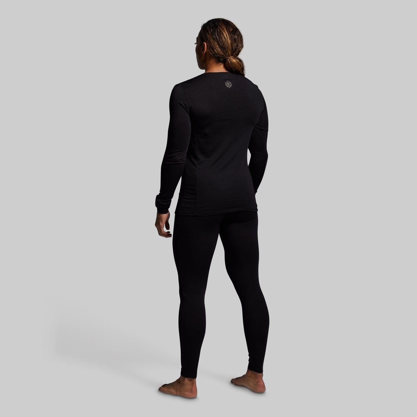Women's Ridgeline Merino Thermal Top 165 (Black)