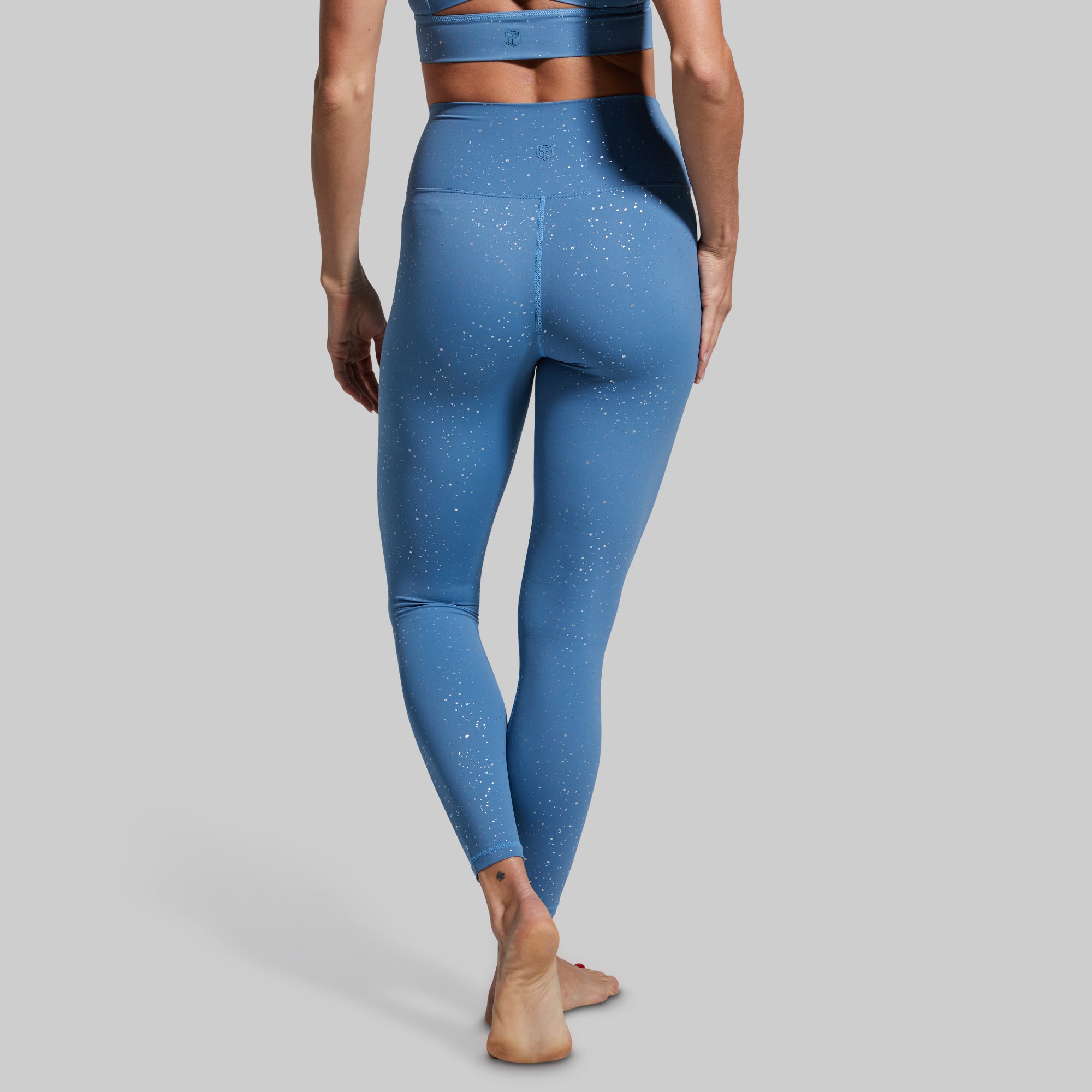 beyond yoga blue leggings