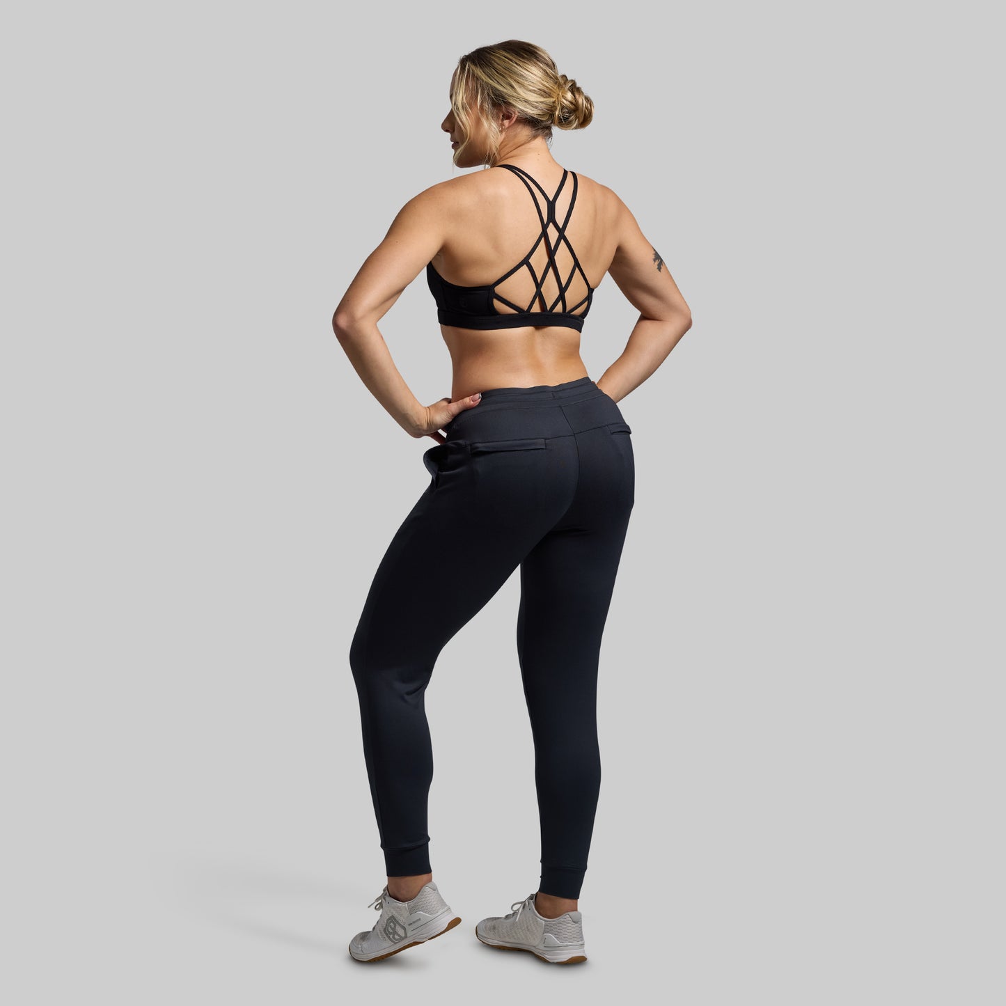 Women's Rest Day Low Rise Athleisure Jogger (Black)