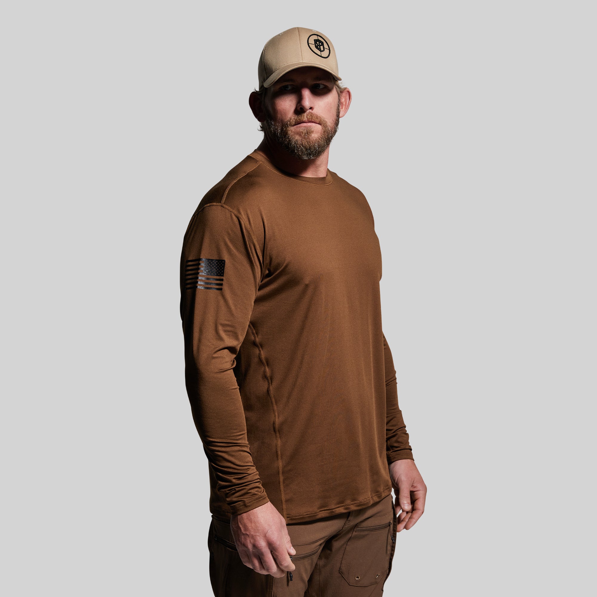 Coyote Brown Long Sleeve Shirt | Spec Ops Shirt | Born Primitive