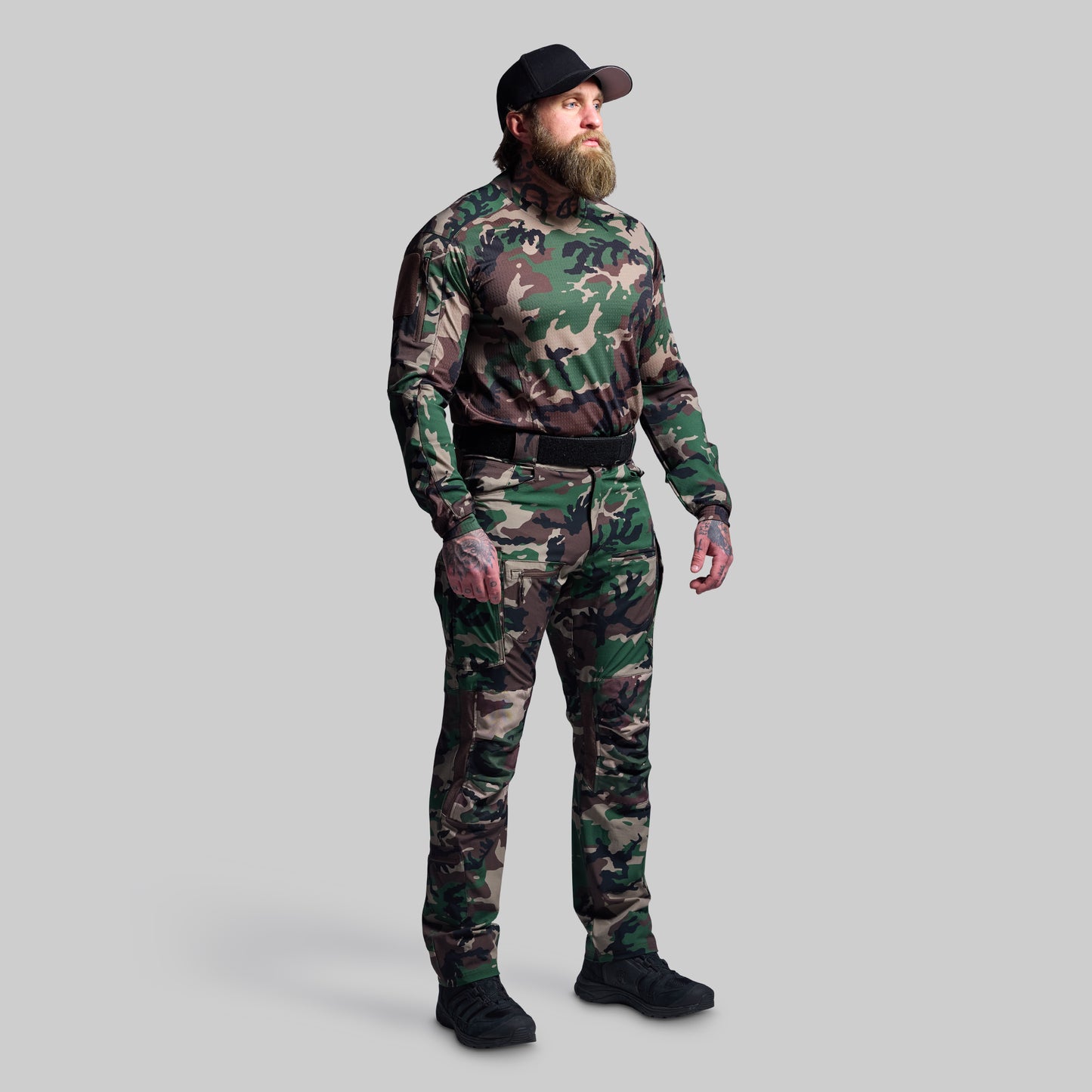 Long Sleeve Op Top Pro (Woodland)