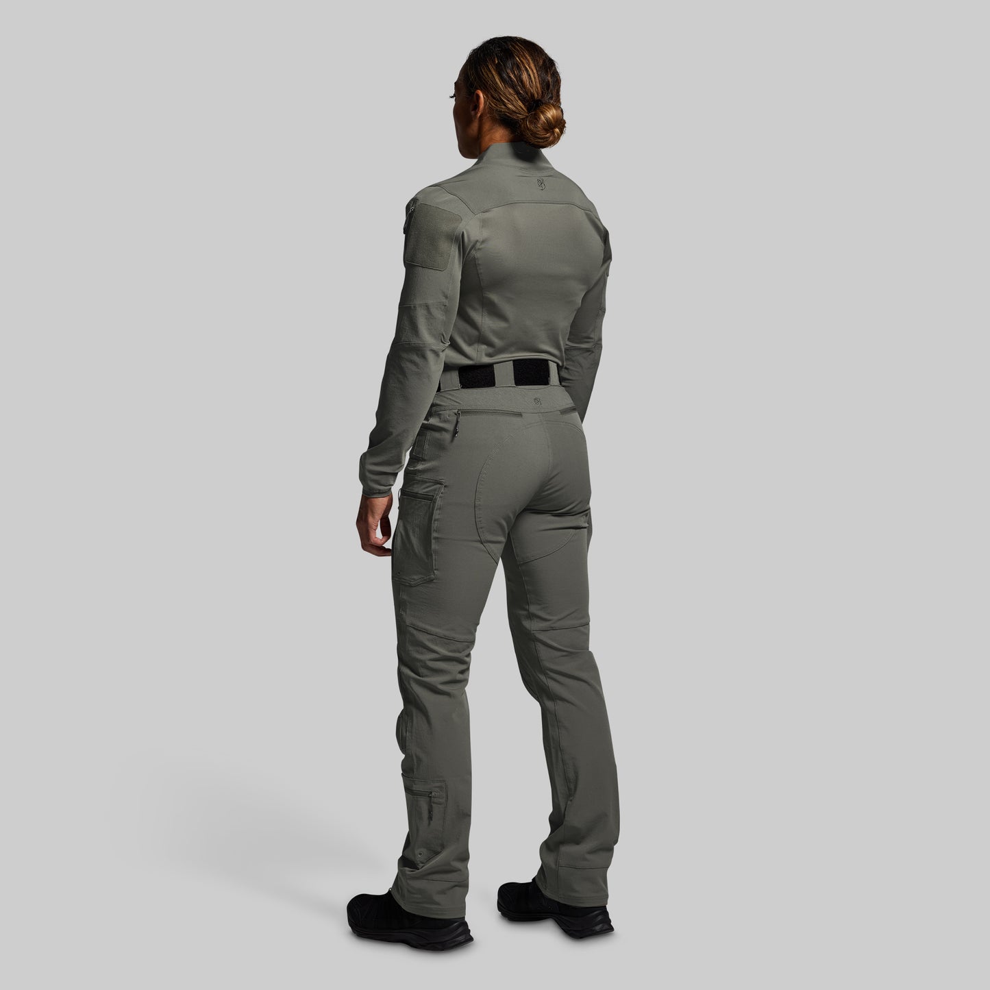 Women's Long Sleeve Op Top (Ranger Green)