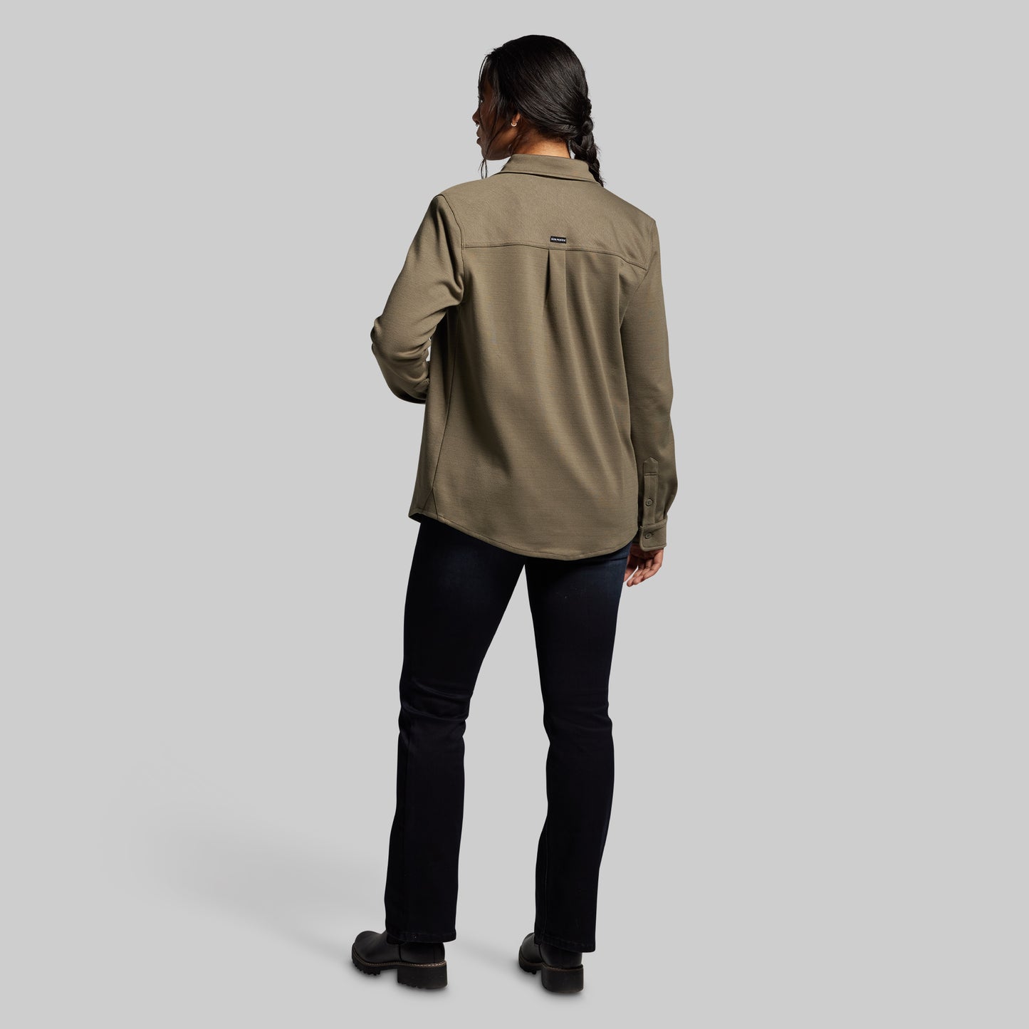 Woodsman Stretchy Flannel (OD Green)