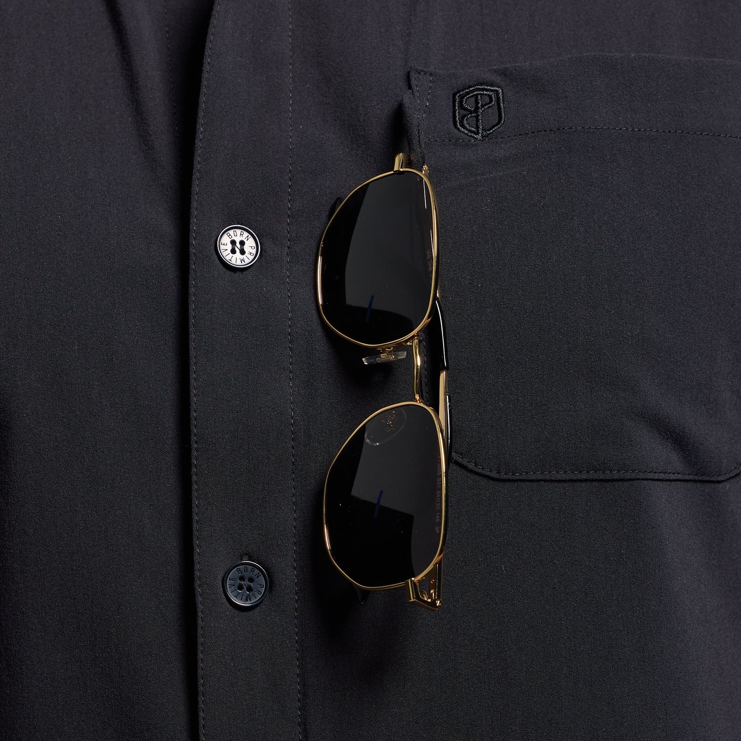 Voyager Button Up 2.0 (Black)