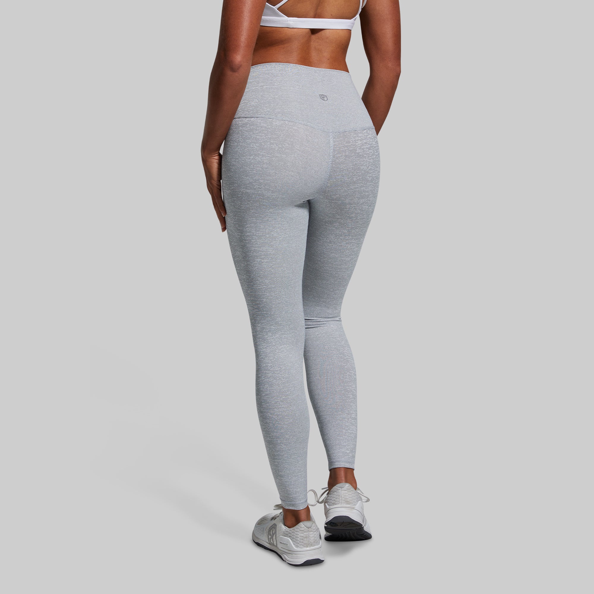White High Waisted Workout Leggings – Born Primitive