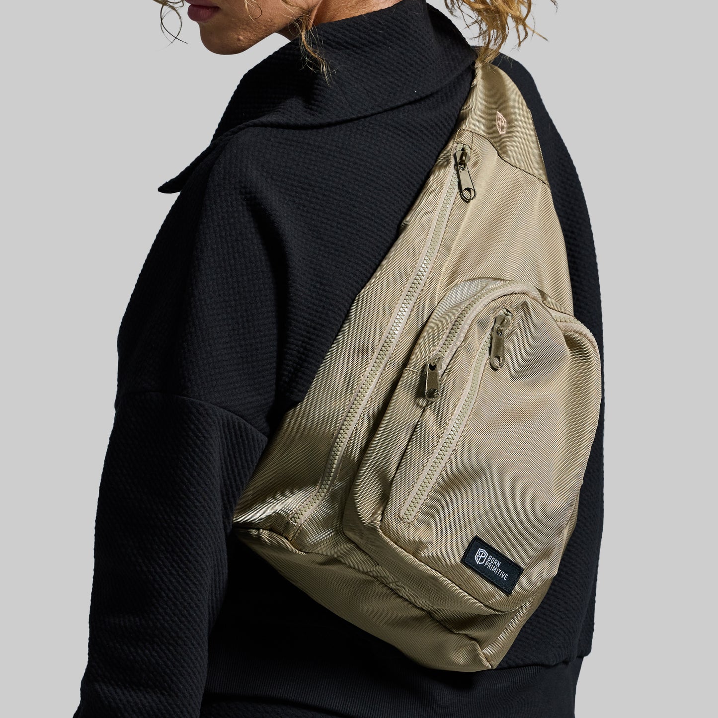 On The Go Sling Bag (Tan)