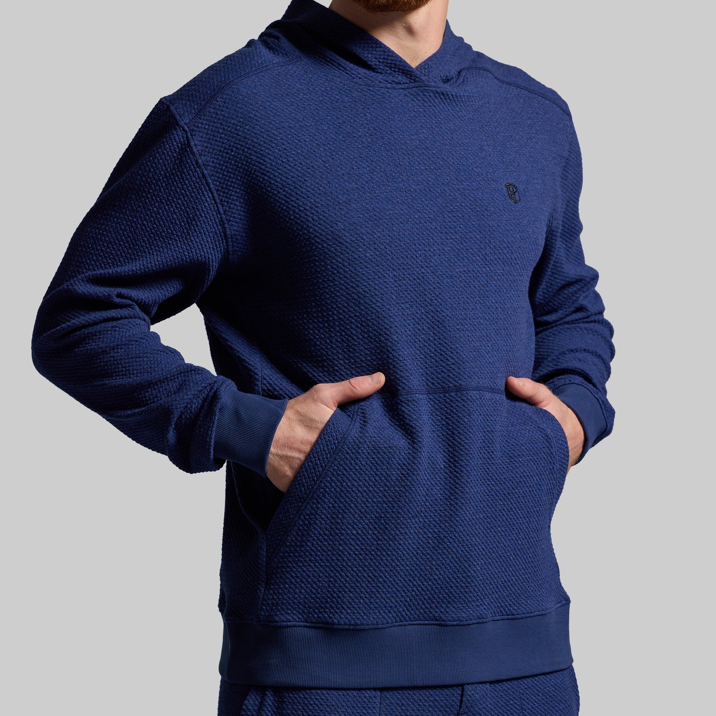 Men's Cloud Hoodie (Heather Midnight Blue)