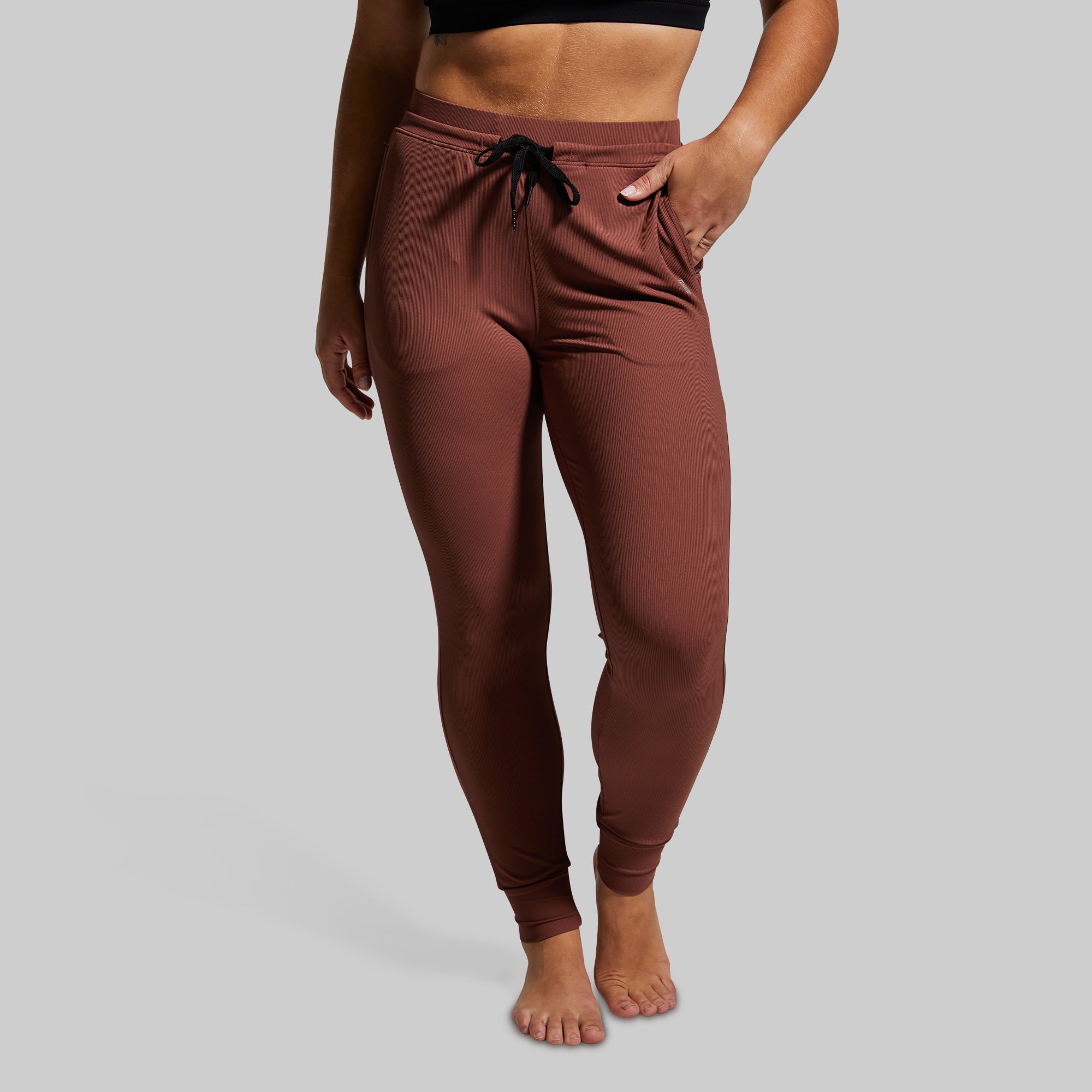 Lot of 2 Pieces Born Primitive Athleisure Maroon Jogger and Lounge