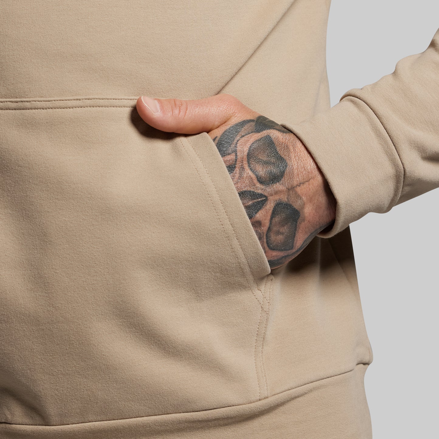 BP Classic Men's Unmatched Hoodie (Desert Tan)