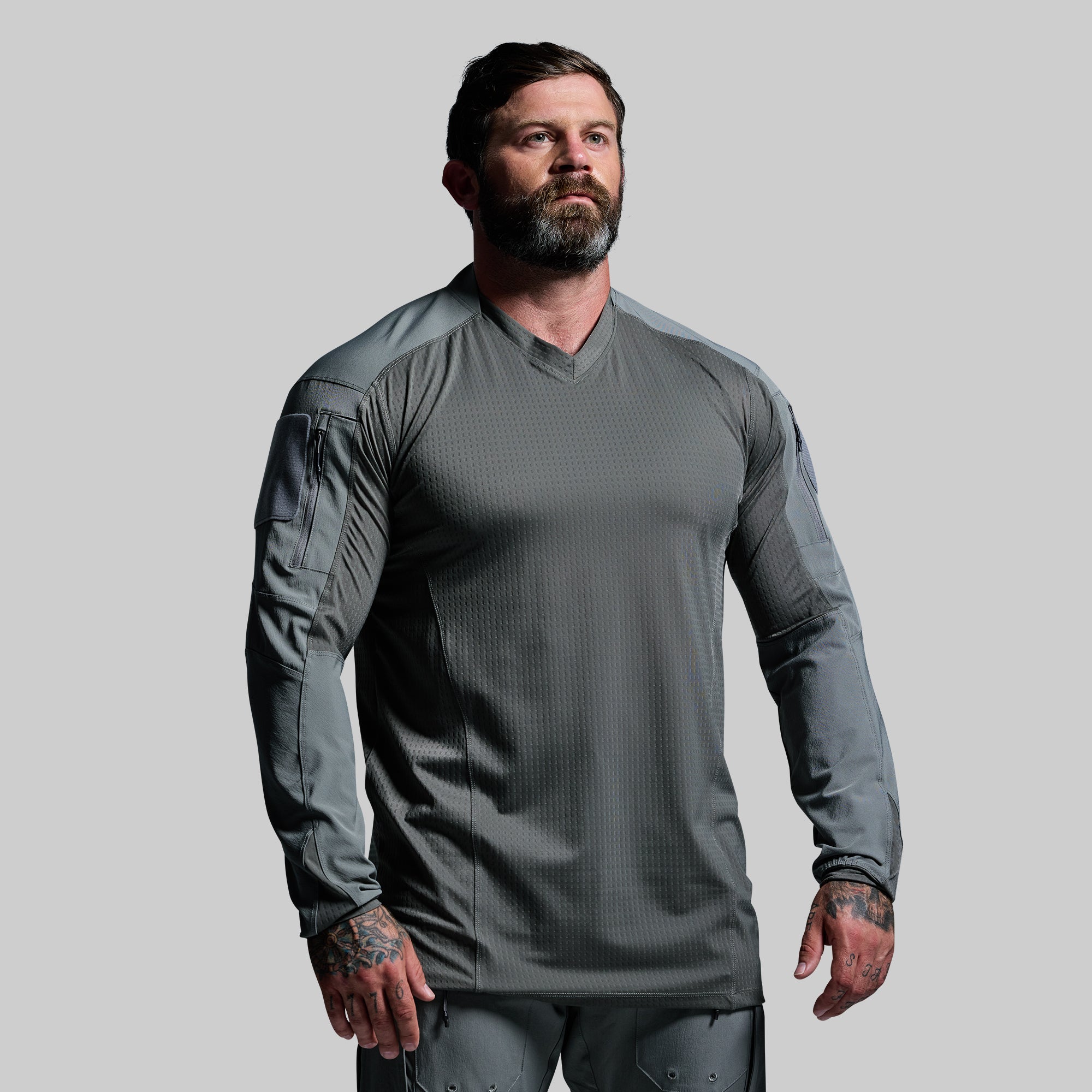 Born Primitive ロングスリーブ Opトップ S ウルフグレー Women's Long Sleeve Op Top (Wolf Grey) – Born Primitive