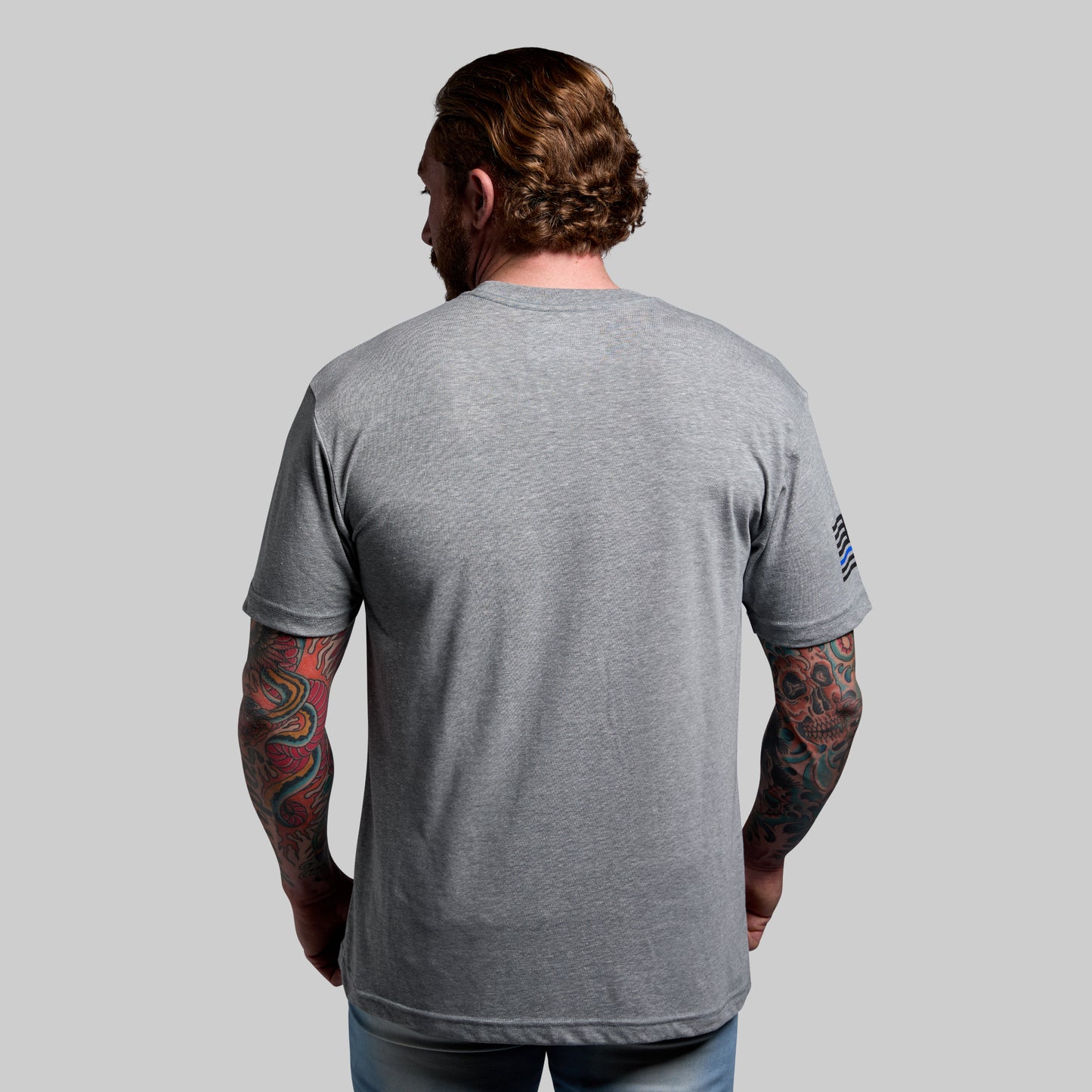 Brand Tee (Thin Blue Line)