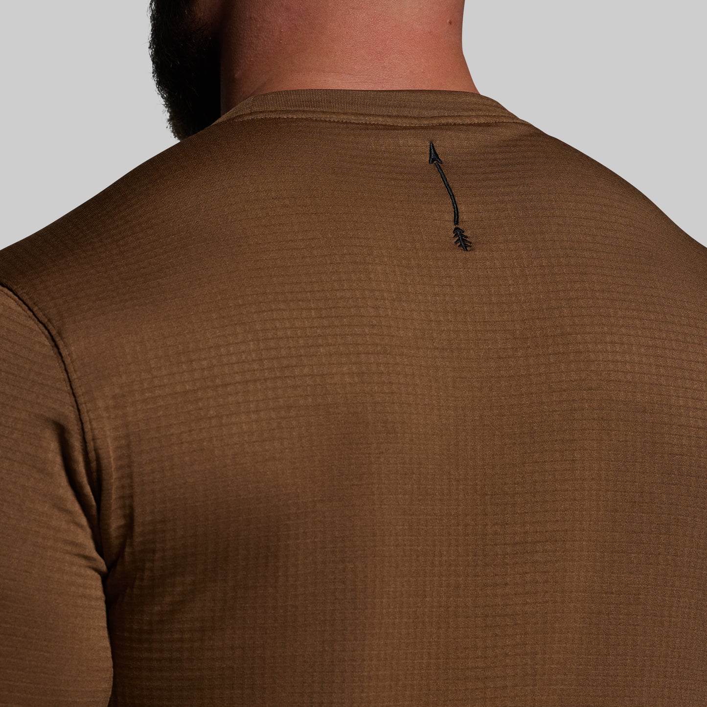 Quiver Grid Fleece Thermal Top (Coyote Brown)