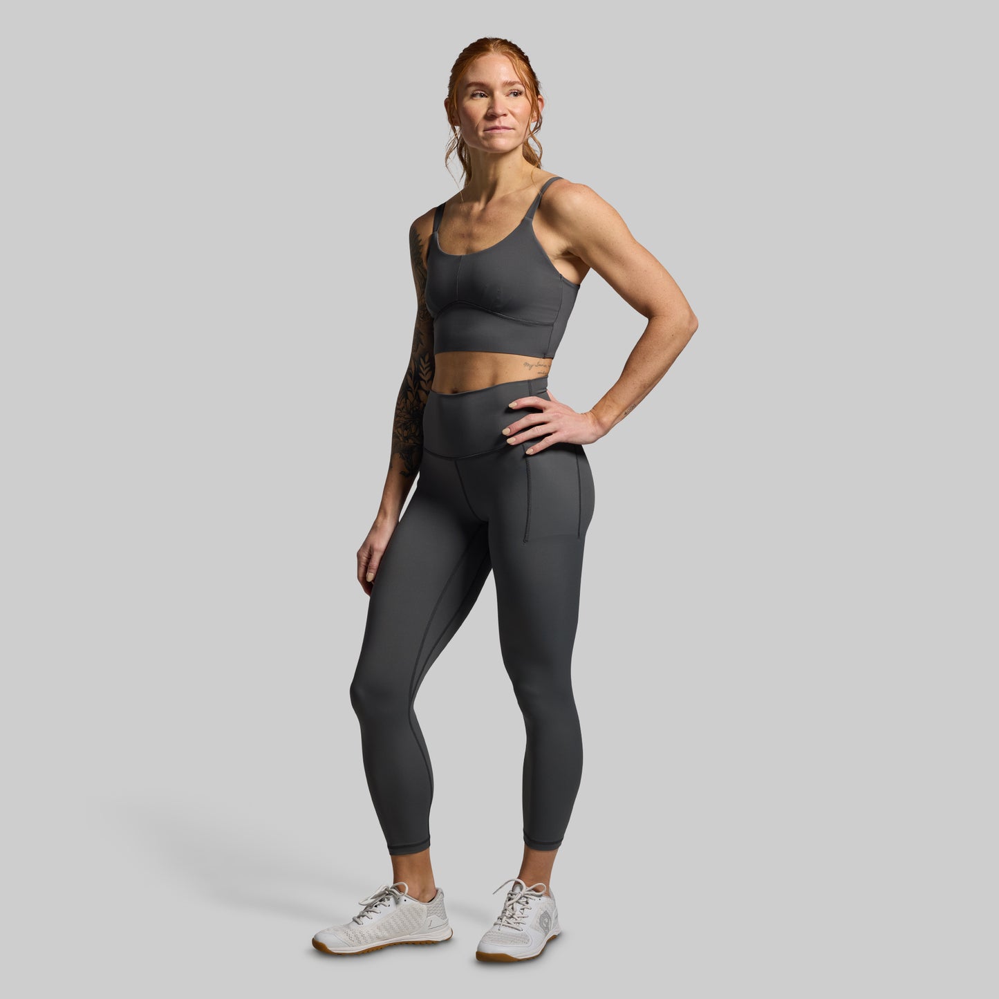 Your Go To 7/8 Legging w/ Pockets 2.0 (Gunmetal)