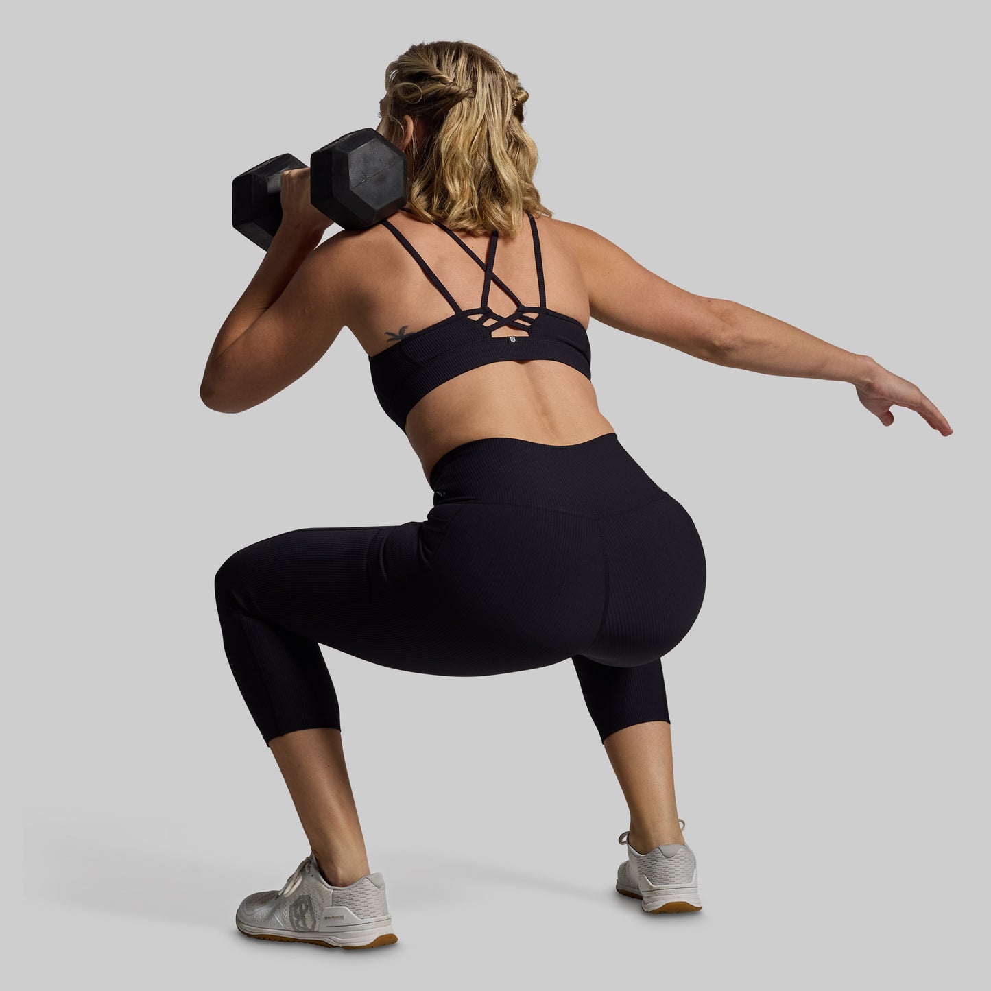 All or Nothing Capri Set (Black)