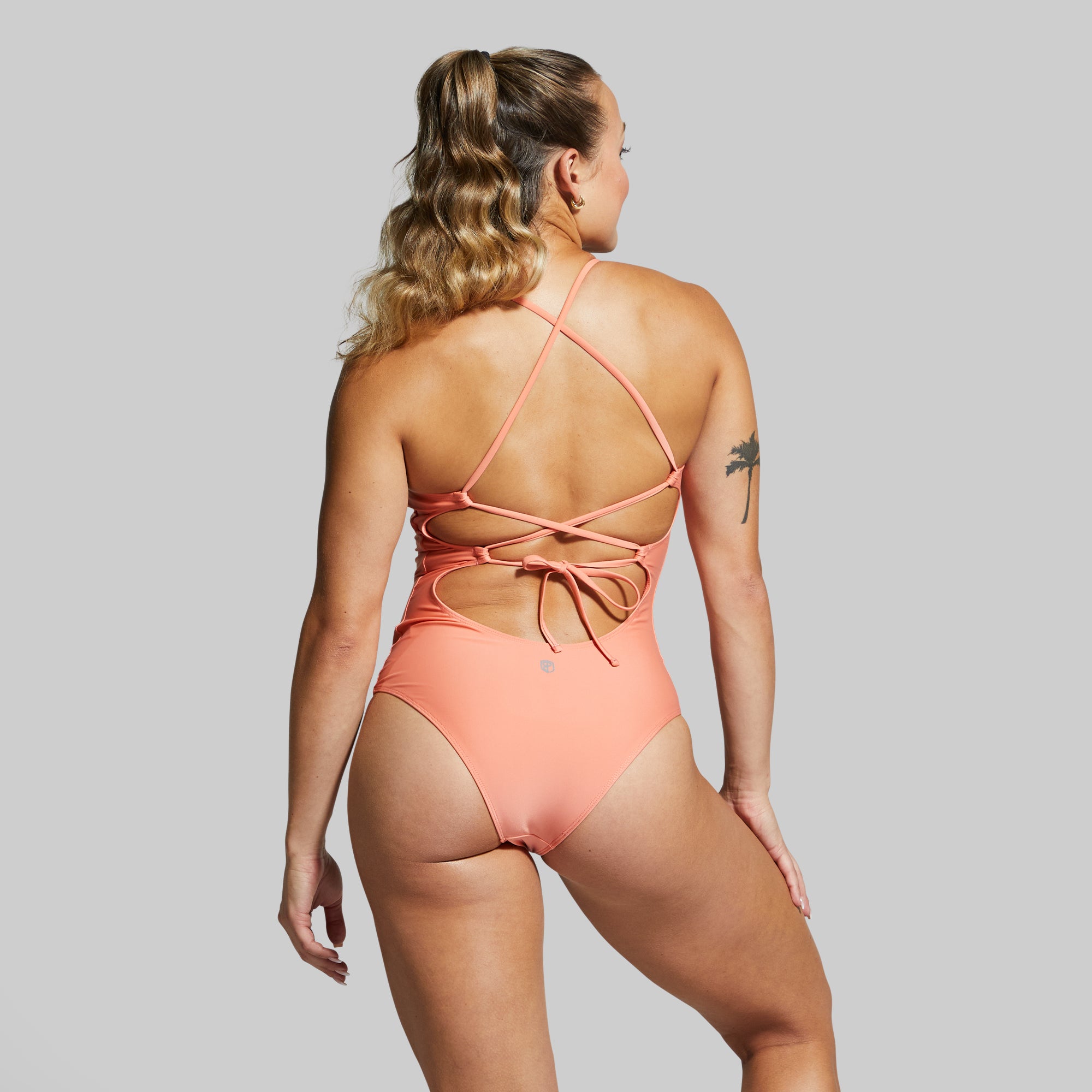 Women's Coral One Piece Swimsuit