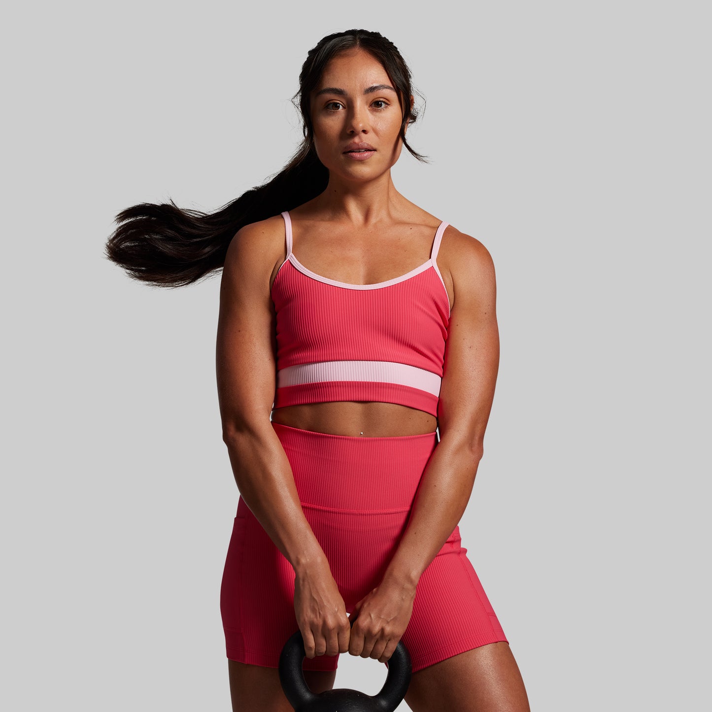 Out of Line Sports Bra (Watermelon)