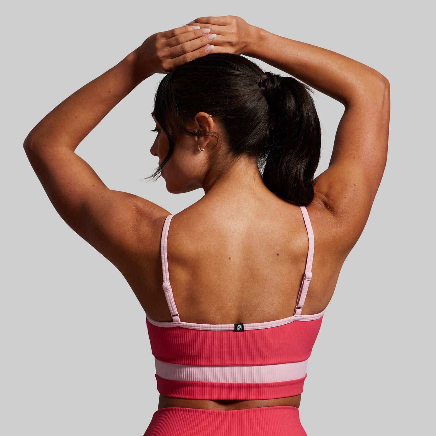 Out of Line Sports Bra (Watermelon)