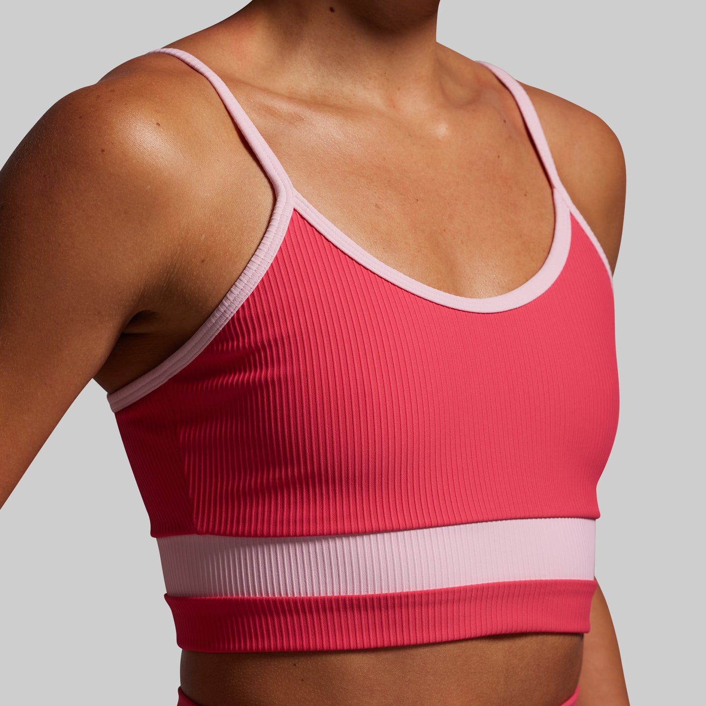 Out of Line Sports Bra (Watermelon)