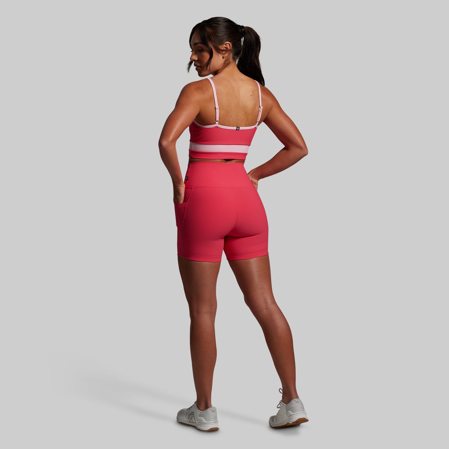 Out of Line Sports Bra (Watermelon)
