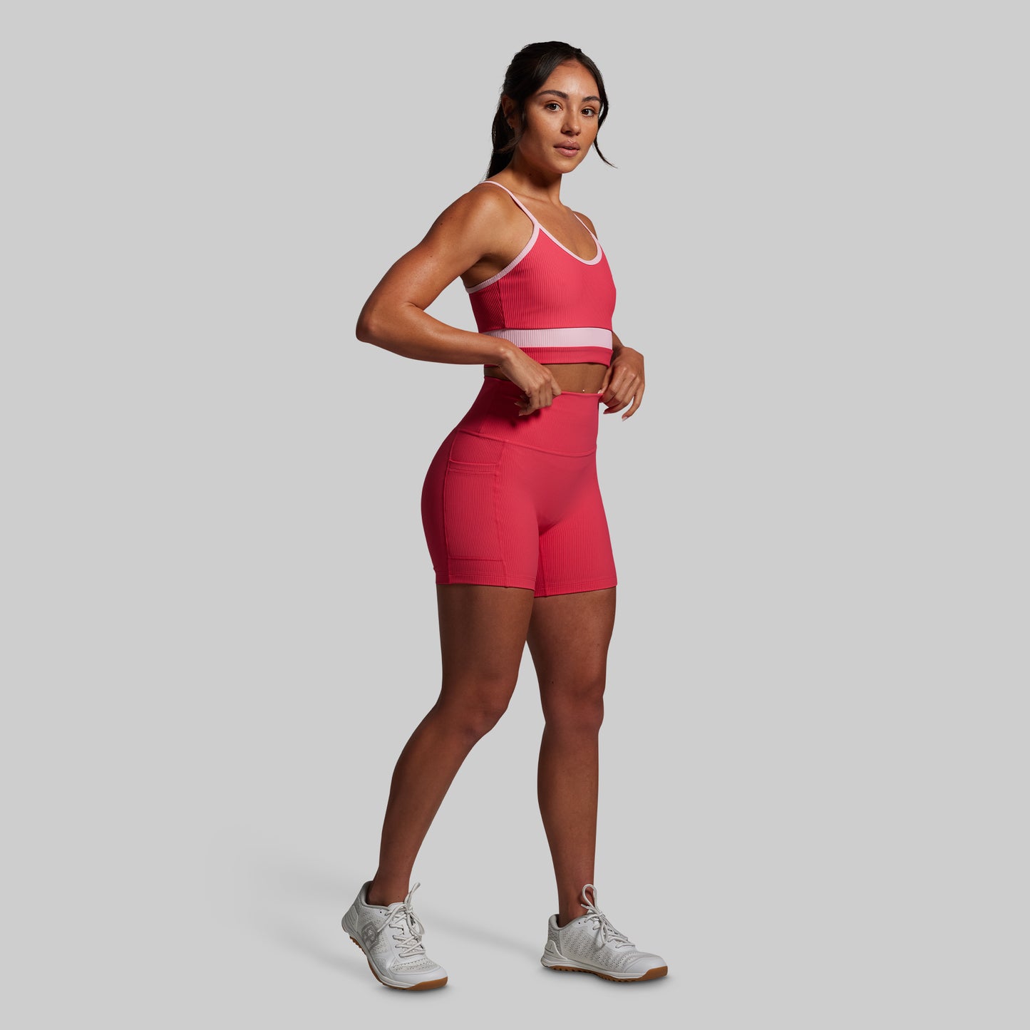 Out of Line Sports Bra (Watermelon)