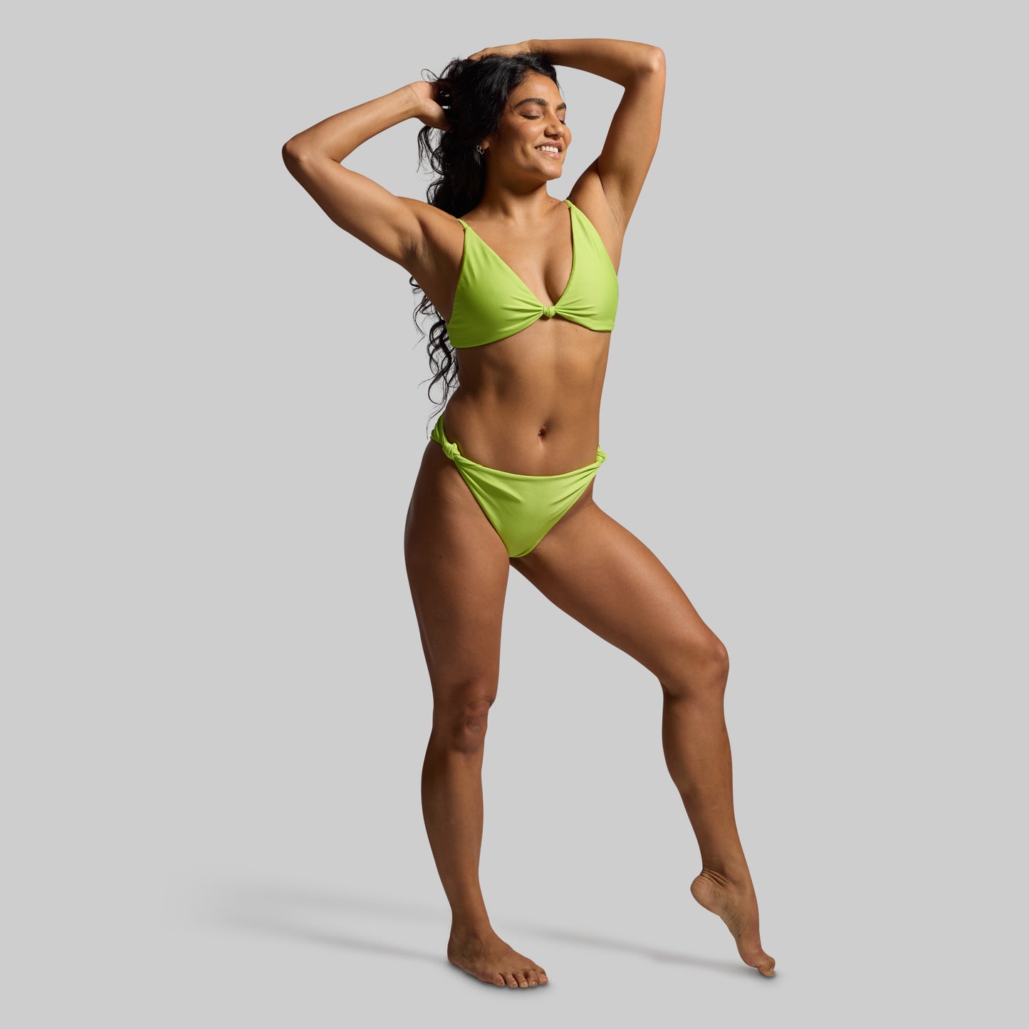 Solstice Bikini Top (Lime)
