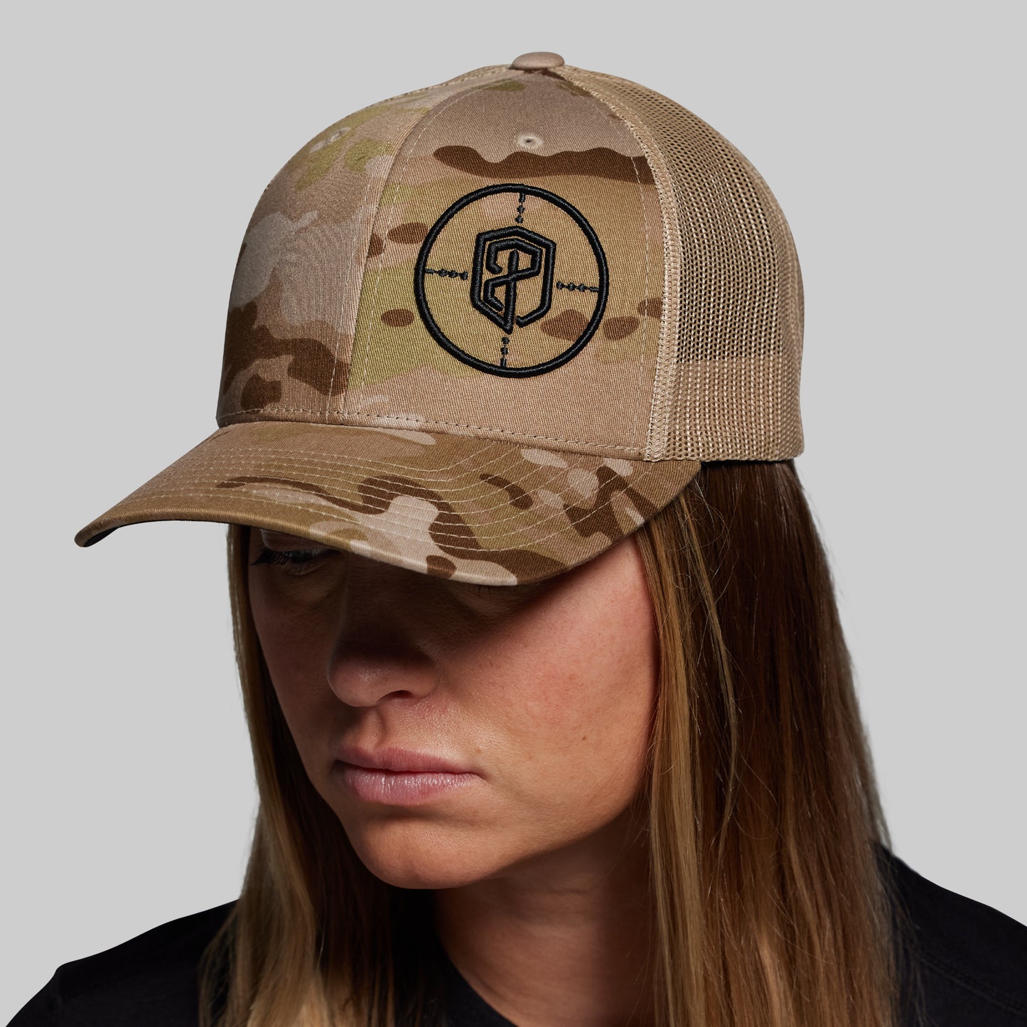 Tactical Trucker Hat (Arid Multicam)
