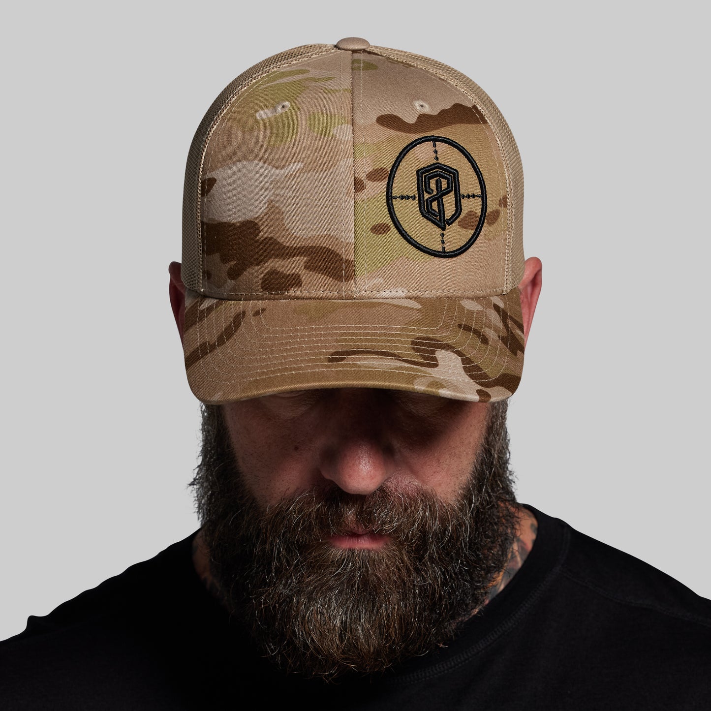 Tactical Trucker Hat (Arid Multicam)