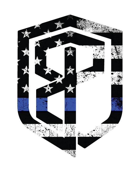 Born Primitive Decal (Thin Blue Line)