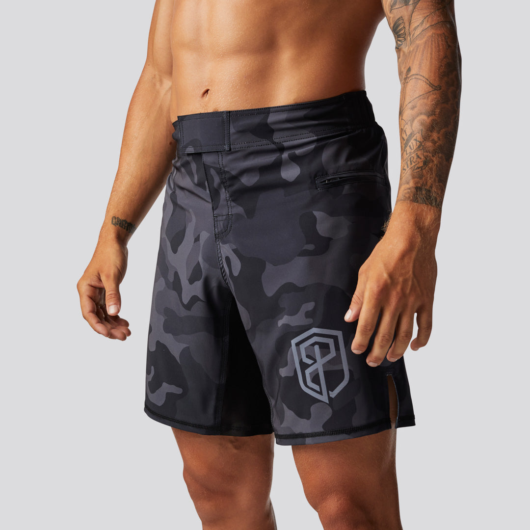 Athletic Training Shorts  Camouflage Gym Shorts – Born Primitive