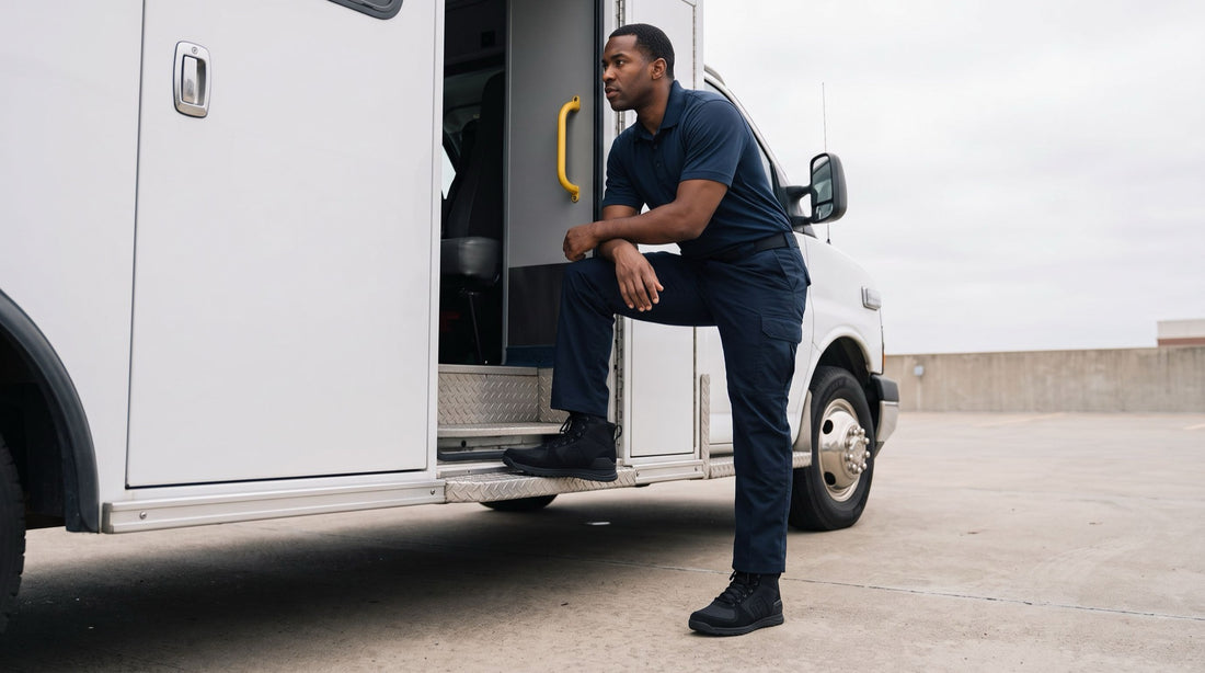 Duty Footwear for Law Enforcement, EMTs, and First Responders: Is One Boot Right for All Three?