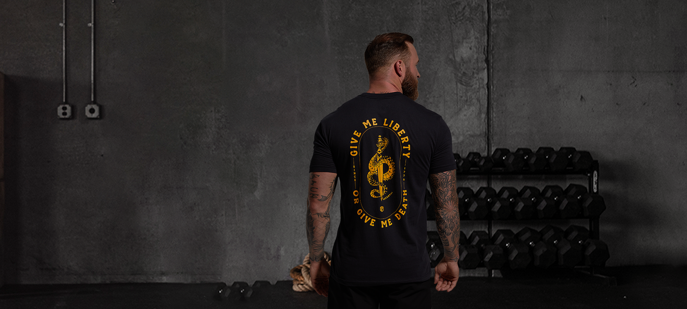 Men's T-Shirts with Patriotic Graphics | Born Primitive