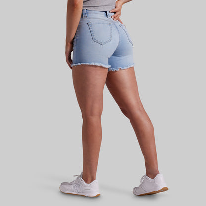 FLEX Stretchy Jean Short (Light Fade Wash)