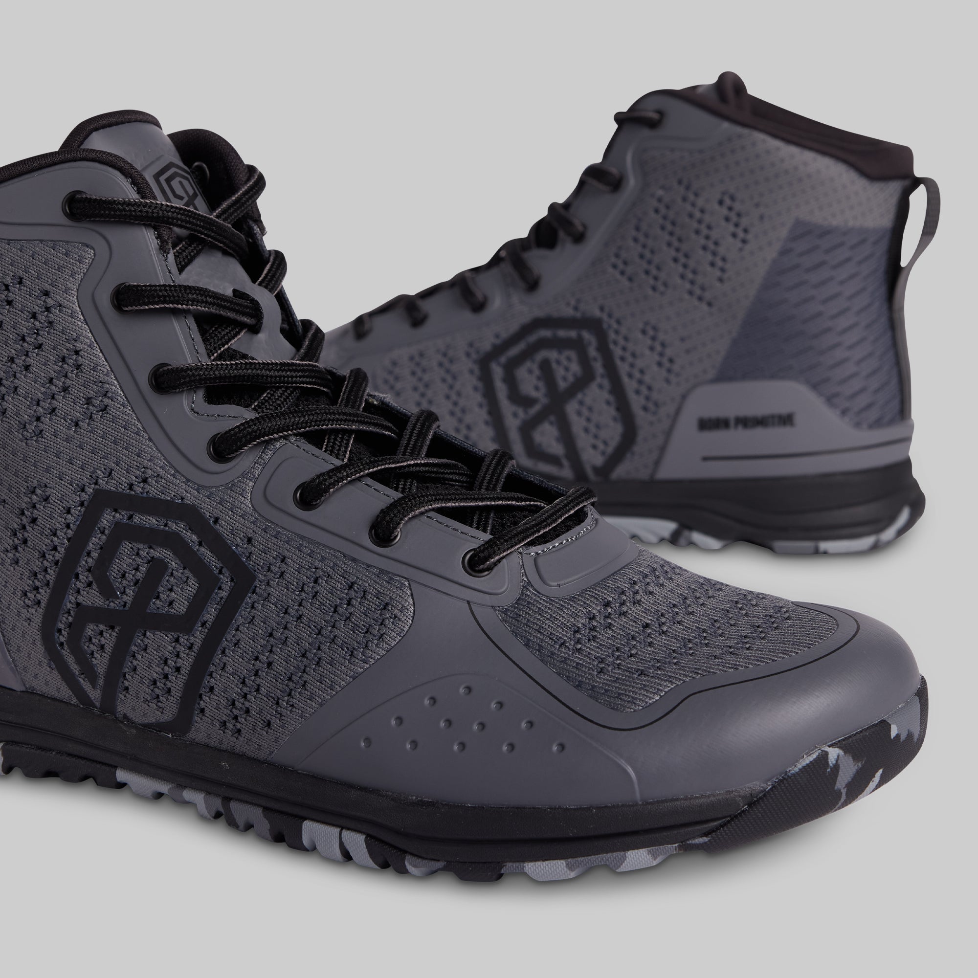 Men's Savage 1 High Top | Athletic Gym Shoes - Gunmetal/Black