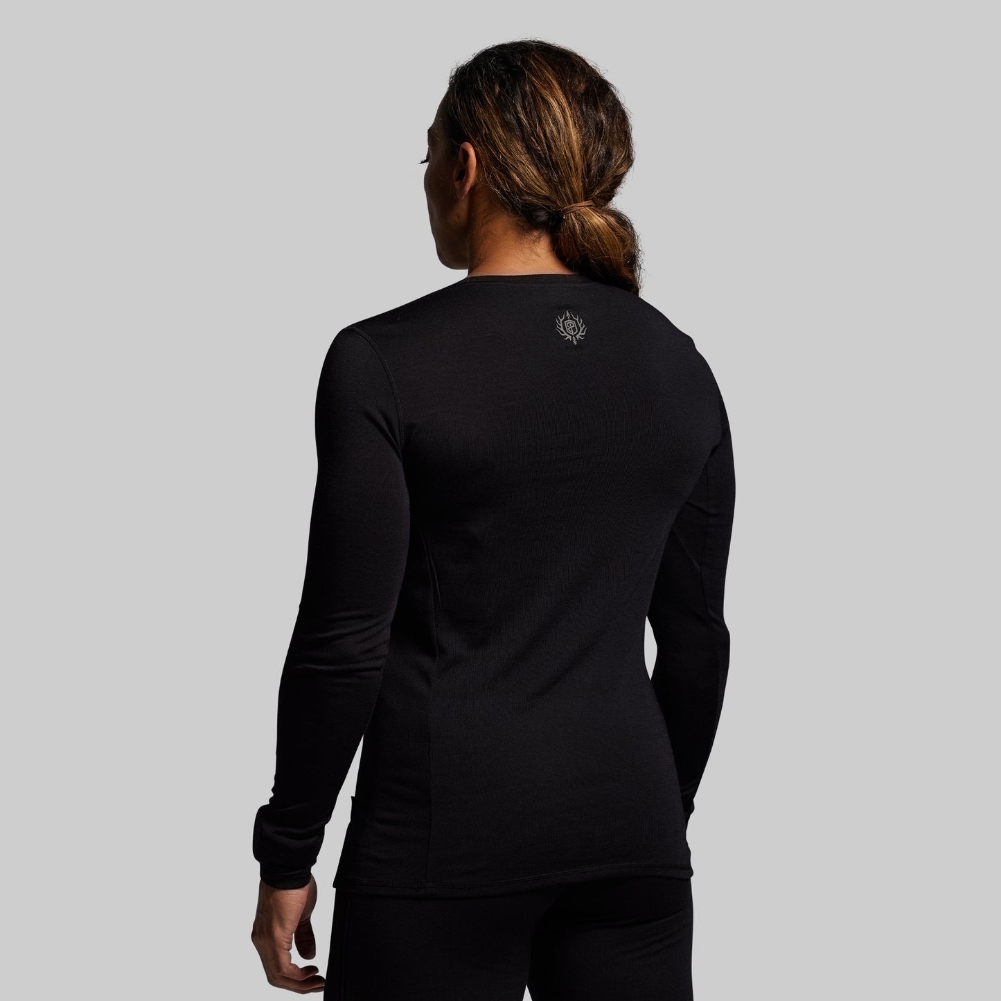 Women's Ridgeline Merino Thermal Top 240 (Black)