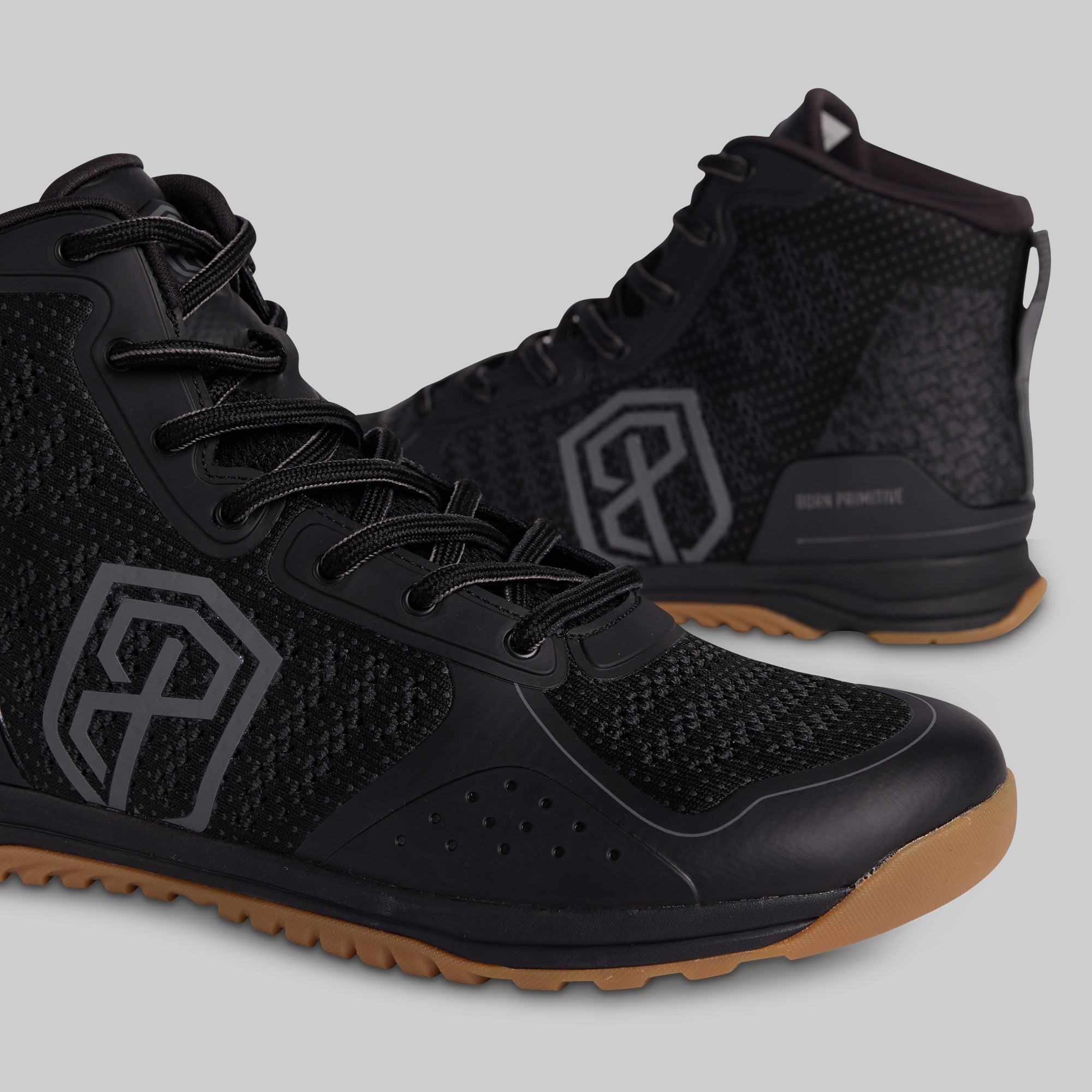 Men's Savage 1 High Top (Black/Gum) – Born Primitive