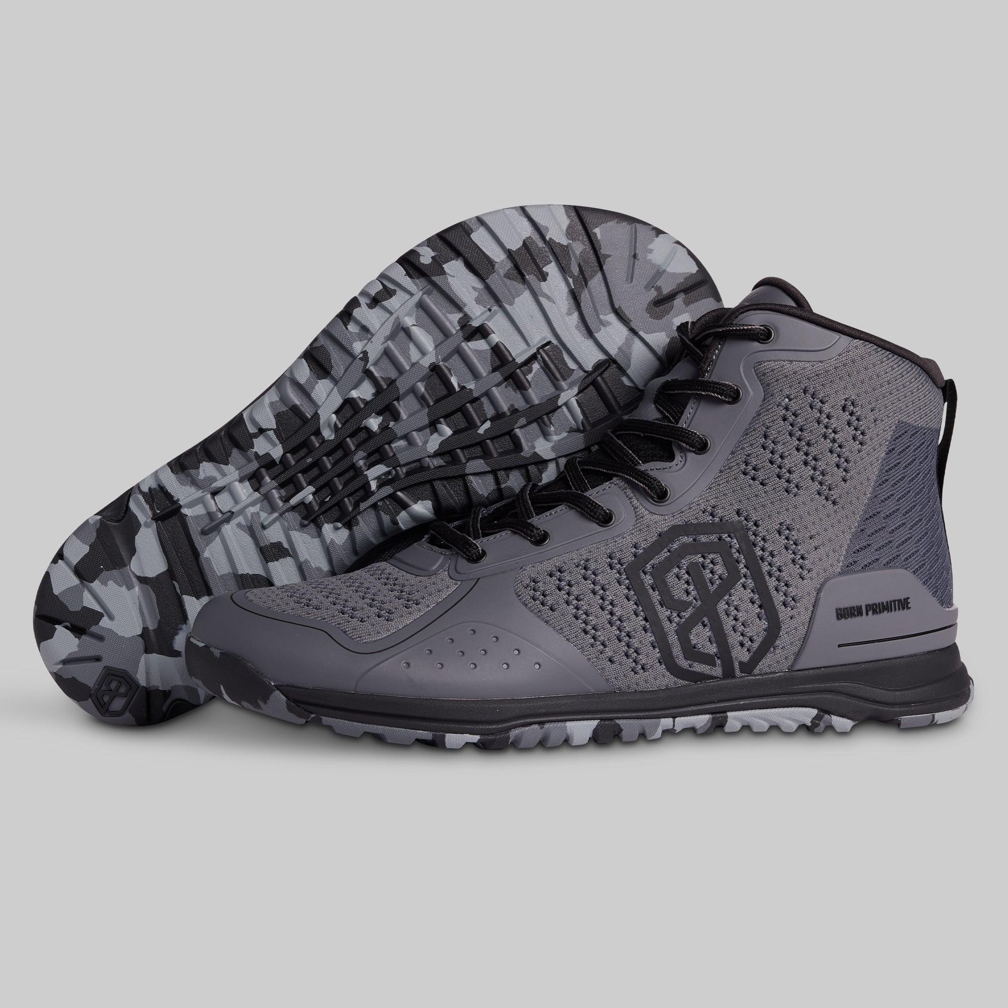 Men's Savage 1 High Top | Athletic Gym Shoes - Gunmetal/Black