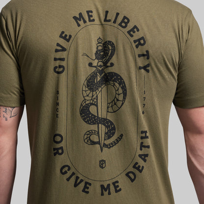 Give Me Liberty Tee (Tactical Green)