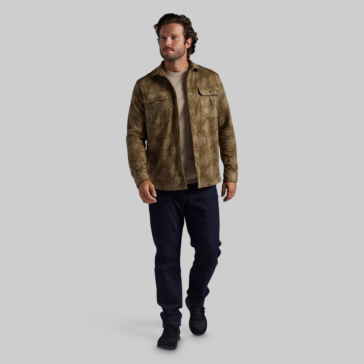 Woodsman Stretchy Flannel (Rainshadow)