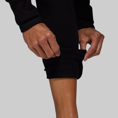 Women's Ridgeline Merino Full Zip Bottom 240 (Black)