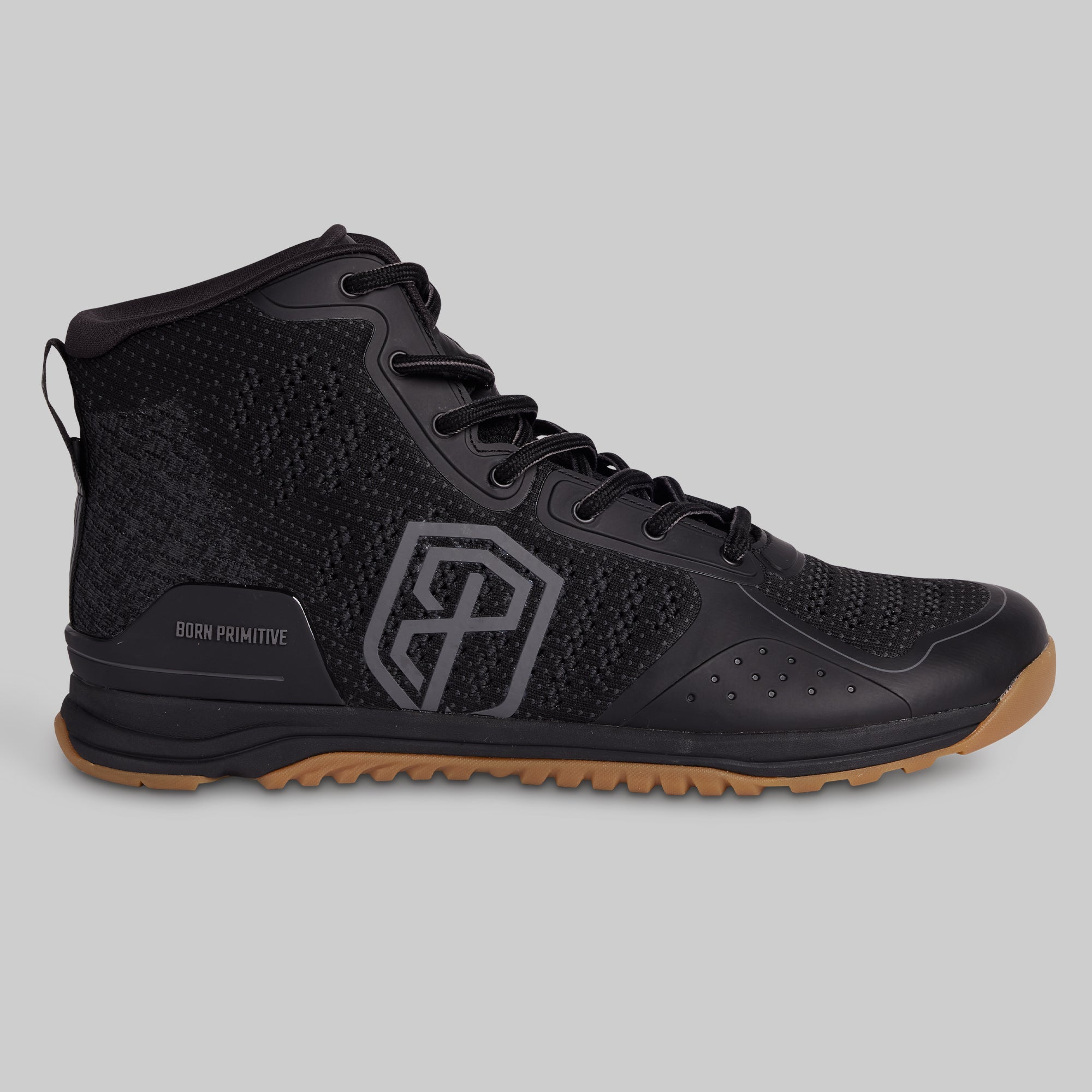 Men's Savage 1 High Top (Black/Gum) – Born Primitive