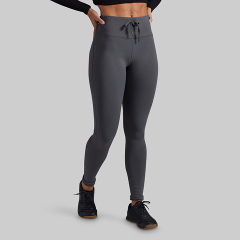 Fleece Lined Legging (Dark Grey)