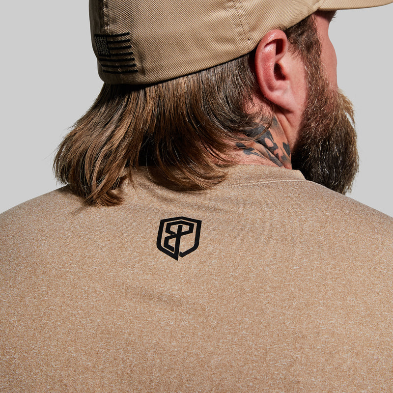 Long Sleeve Range Shirt (Brown-Velcro)