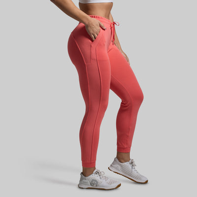 Women's Lounge Lux Jogger (Hot Peach)
