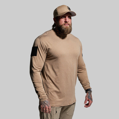 Long Sleeve Range Shirt (Brown-Velcro)
