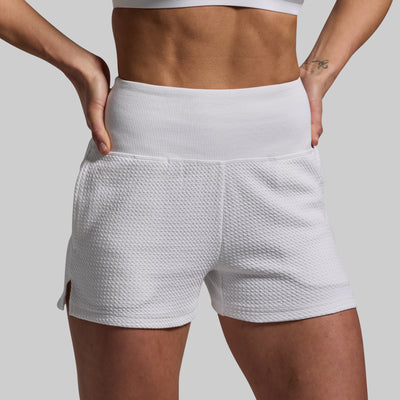 Women's Revive Cloud Short Set (White)
