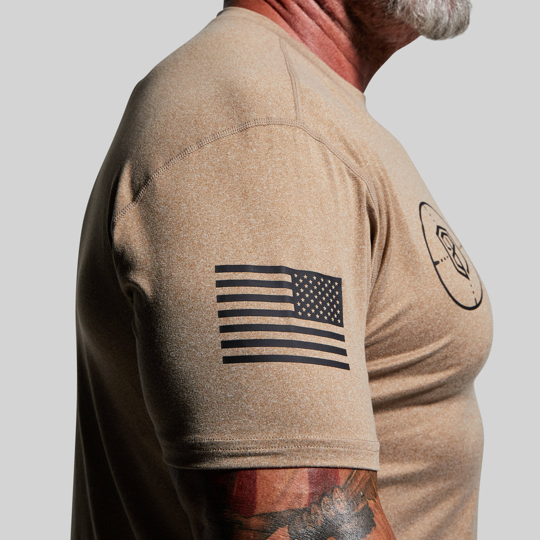 Tactical Brand Range Shirt Flag (Brown) – Born Primitive