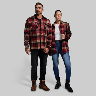 Woodsman Stretchy Flannel (Inferno)