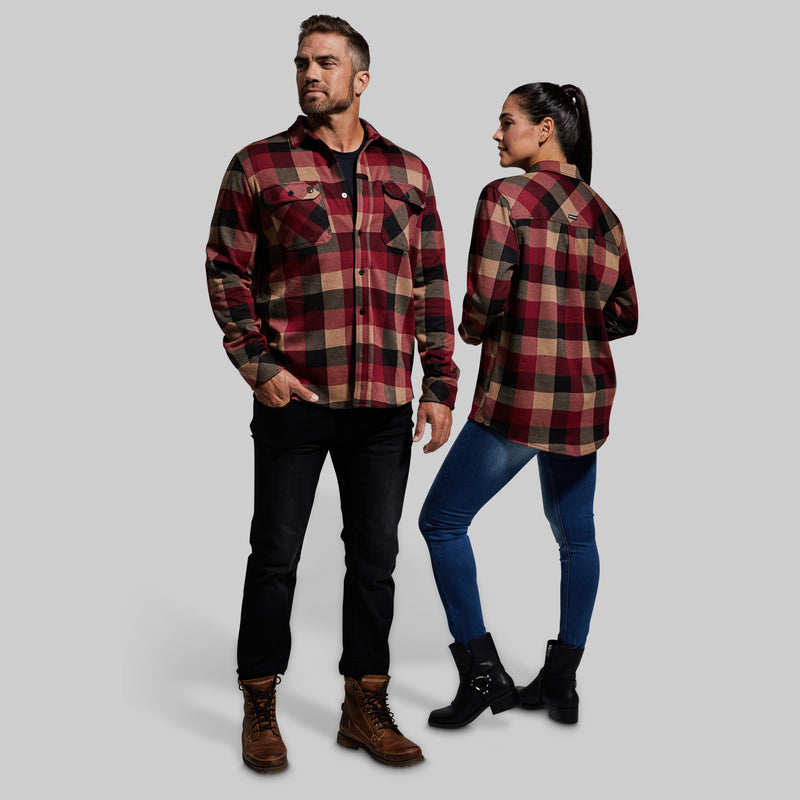 Woodsman Stretchy Flannel (Inferno)