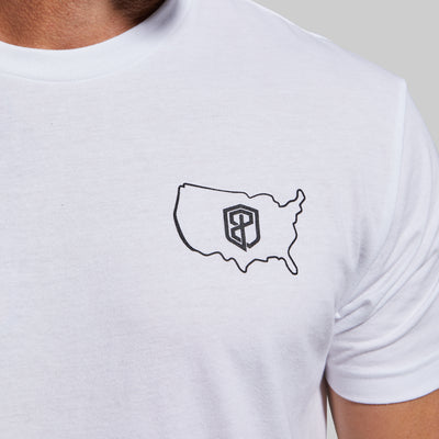Home of the Brave Tee (White)