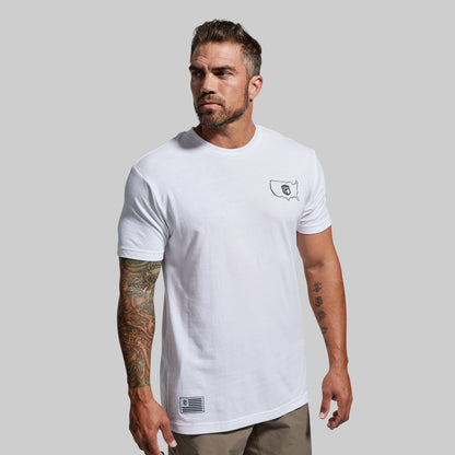 Home of the Brave Tee (White)